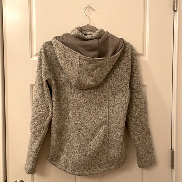 Eddie Bauer Zip-Up. Size medium. Color: heather gray - Picture 3 of 4